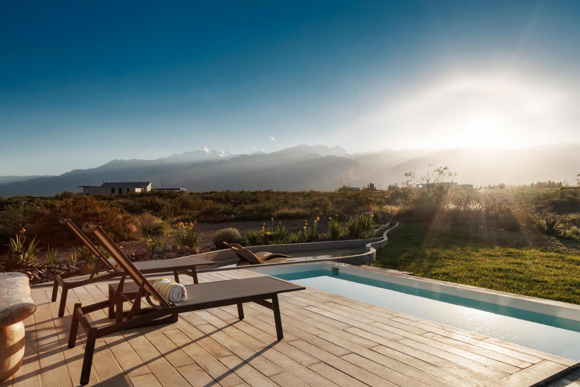 Casa De Uco Vineyards And Wine Resort Los Árboles Екстериор снимка