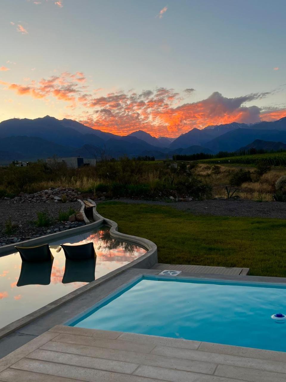 Casa De Uco Vineyards And Wine Resort Los Árboles Екстериор снимка